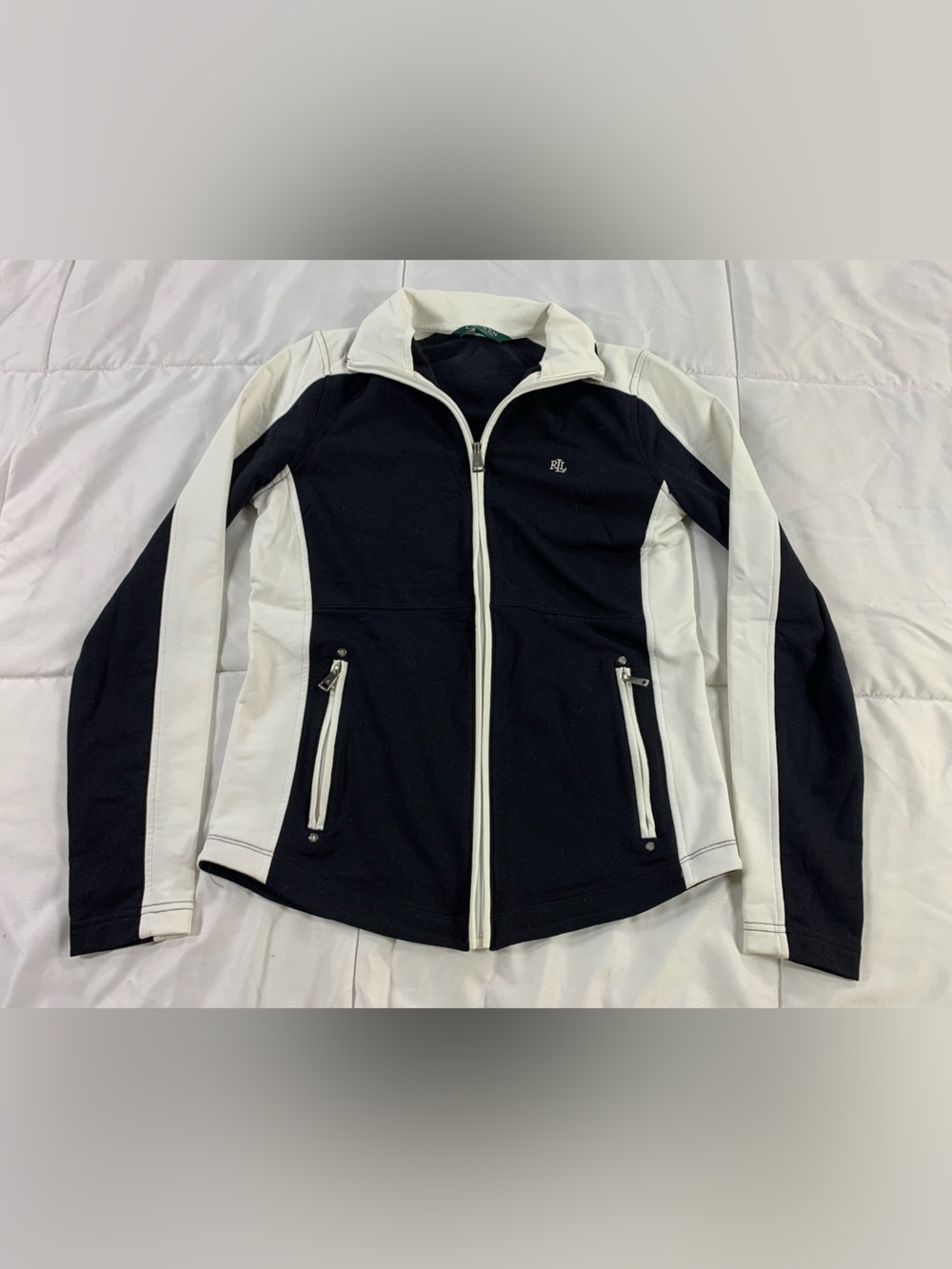 Pre loved RALPH LAUREN zip up womens size S